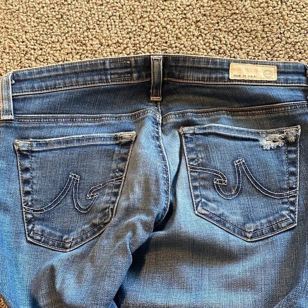 AG Supper Skinny Ankle Jeans